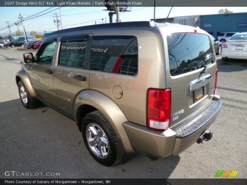 Light Khaki Metallic / Dark Khaki/Medium Khaki 2007 Dodge Nitro SLT 4x4