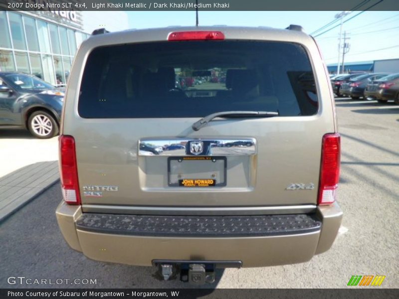 Light Khaki Metallic / Dark Khaki/Medium Khaki 2007 Dodge Nitro SLT 4x4