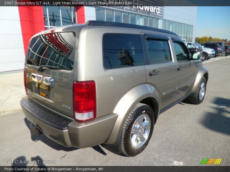 Light Khaki Metallic / Dark Khaki/Medium Khaki 2007 Dodge Nitro SLT 4x4