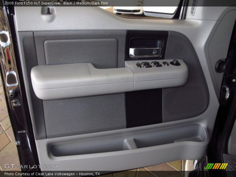 Black / Medium/Dark Flint 2008 Ford F150 XLT SuperCrew