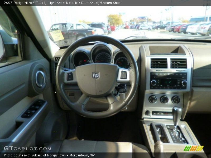 Light Khaki Metallic / Dark Khaki/Medium Khaki 2007 Dodge Nitro SLT 4x4
