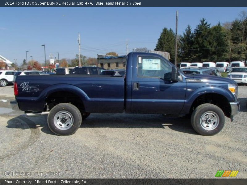  2014 F350 Super Duty XL Regular Cab 4x4 Blue Jeans Metallic