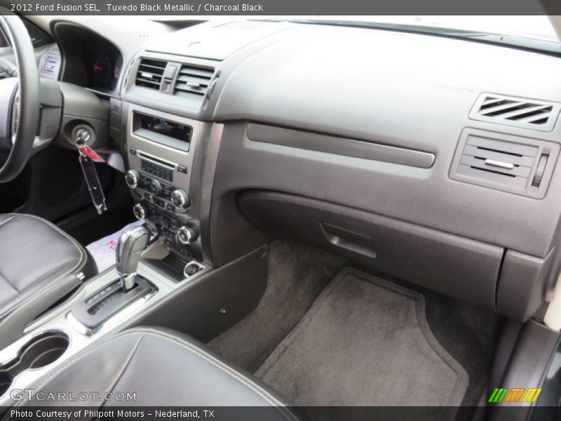 Tuxedo Black Metallic / Charcoal Black 2012 Ford Fusion SEL