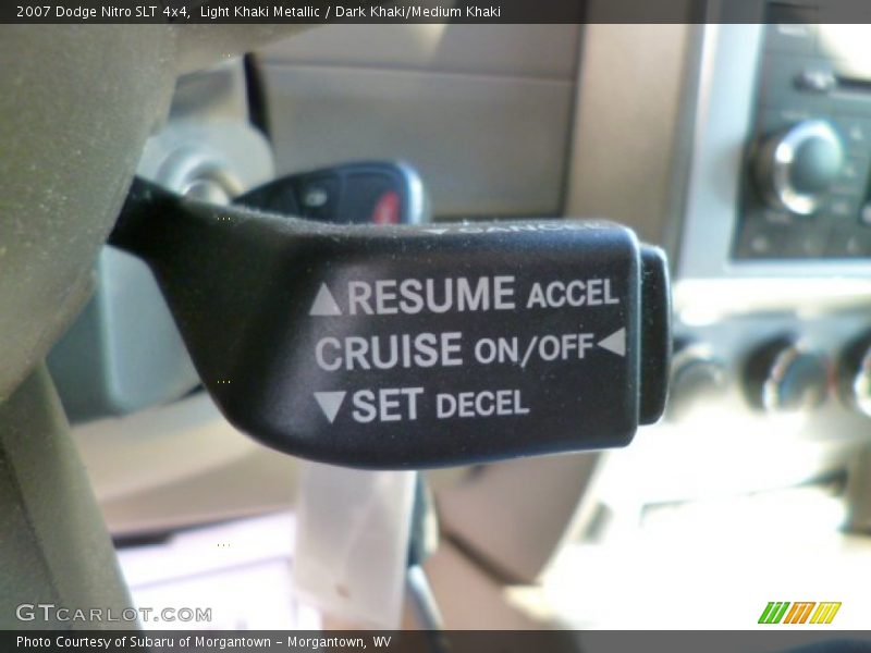 Light Khaki Metallic / Dark Khaki/Medium Khaki 2007 Dodge Nitro SLT 4x4