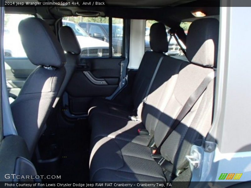 Anvil / Black 2014 Jeep Wrangler Unlimited Sport 4x4
