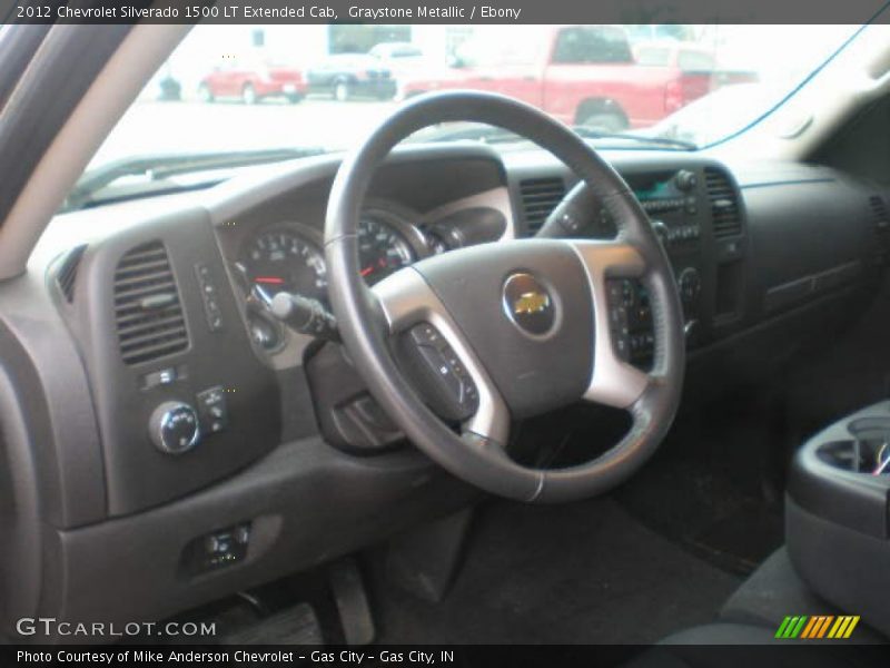 Graystone Metallic / Ebony 2012 Chevrolet Silverado 1500 LT Extended Cab