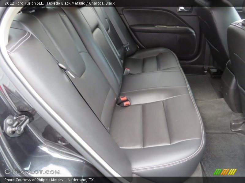 Tuxedo Black Metallic / Charcoal Black 2012 Ford Fusion SEL