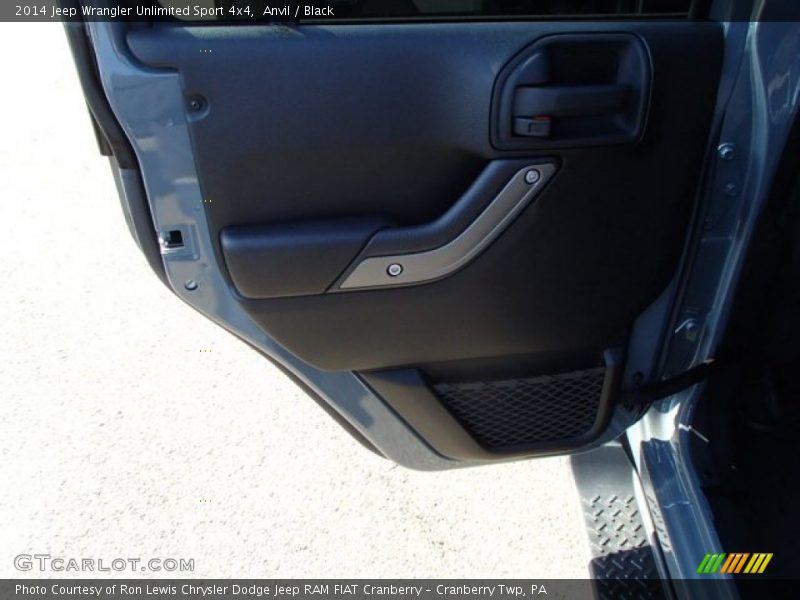 Anvil / Black 2014 Jeep Wrangler Unlimited Sport 4x4