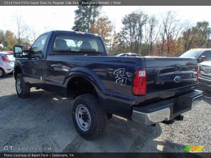 Blue Jeans Metallic / Steel 2014 Ford F350 Super Duty XL Regular Cab 4x4