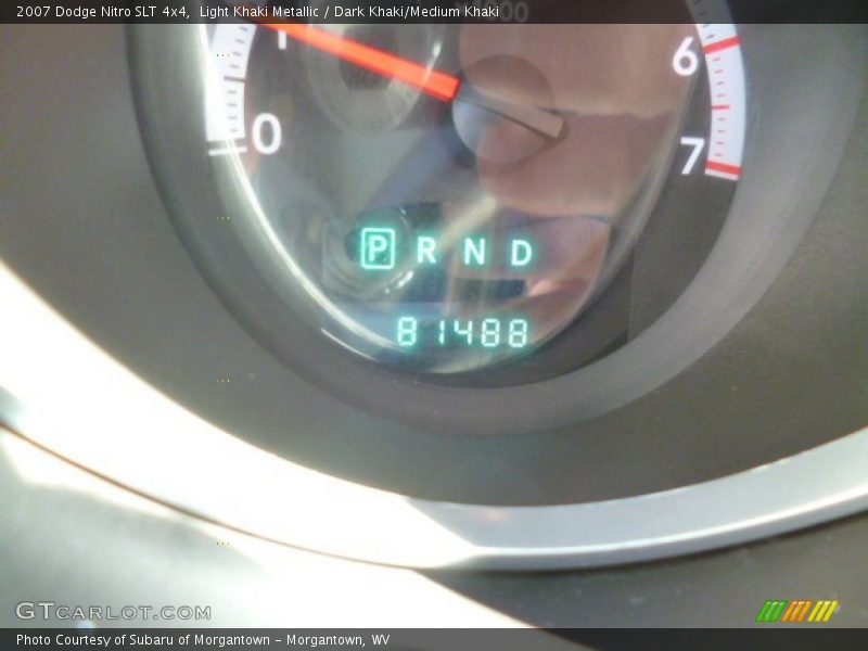 Light Khaki Metallic / Dark Khaki/Medium Khaki 2007 Dodge Nitro SLT 4x4