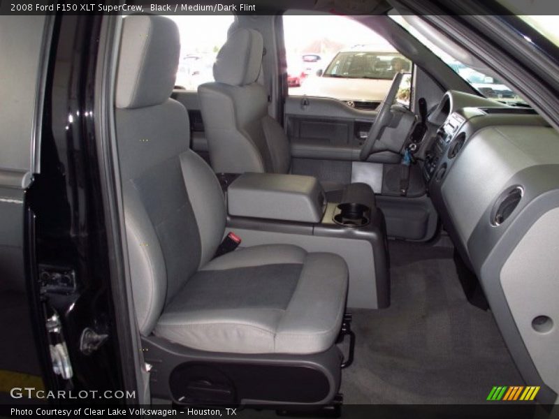 Black / Medium/Dark Flint 2008 Ford F150 XLT SuperCrew