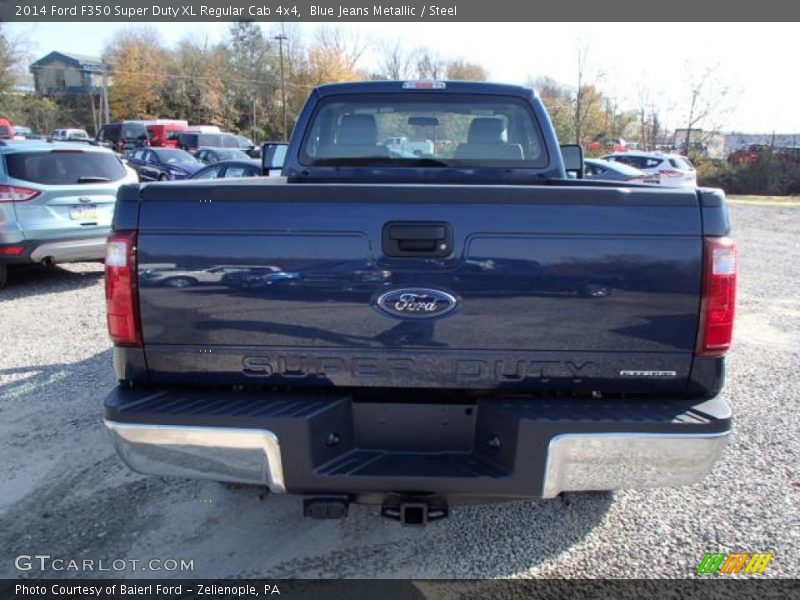 Blue Jeans Metallic / Steel 2014 Ford F350 Super Duty XL Regular Cab 4x4