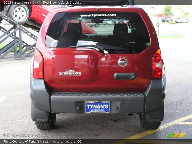 Red Brawn / Steel/Graphite 2008 Nissan Xterra X 4x4