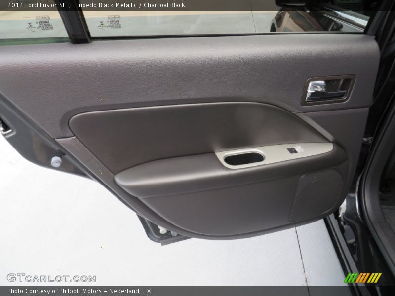 Tuxedo Black Metallic / Charcoal Black 2012 Ford Fusion SEL