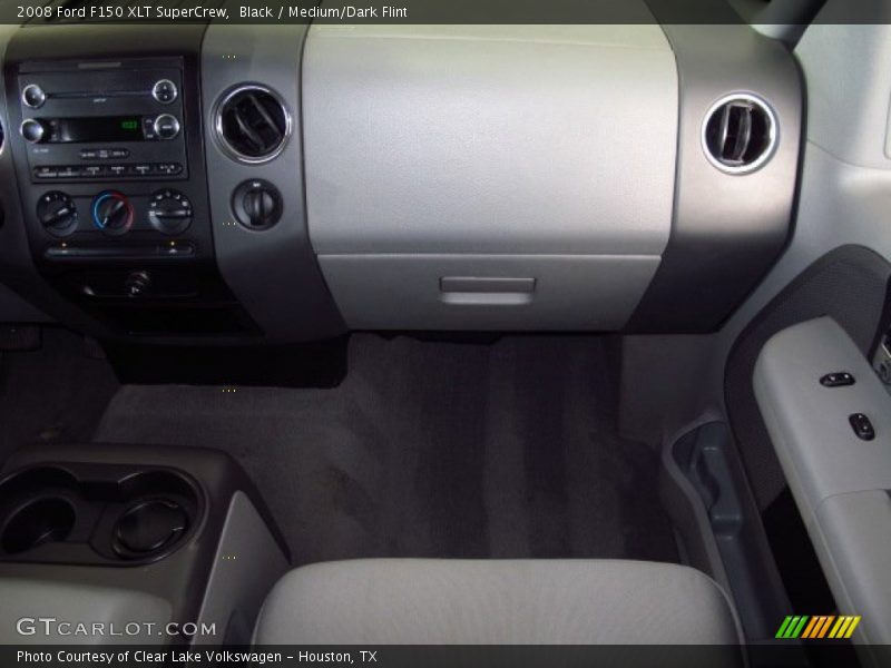 Black / Medium/Dark Flint 2008 Ford F150 XLT SuperCrew
