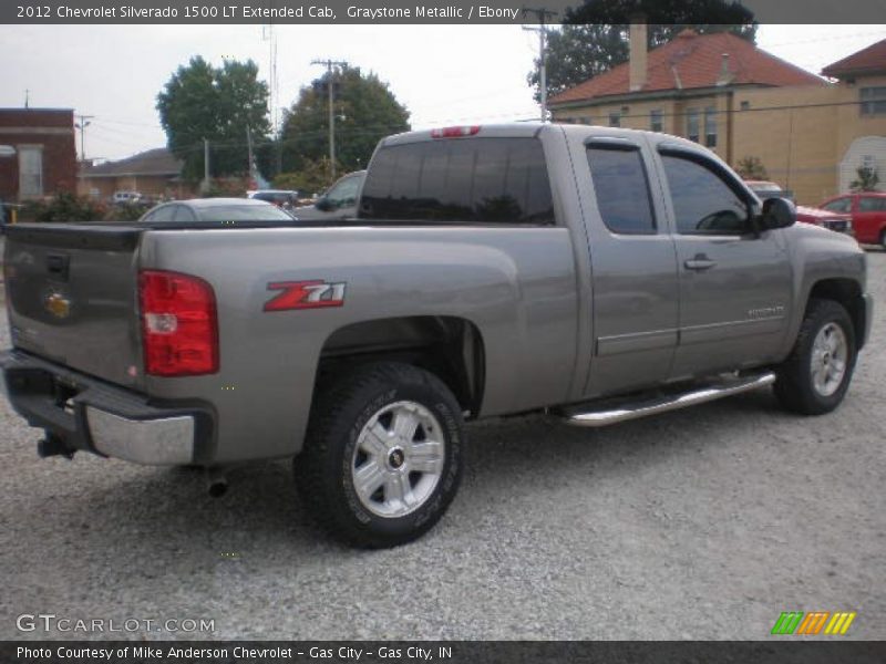 Graystone Metallic / Ebony 2012 Chevrolet Silverado 1500 LT Extended Cab