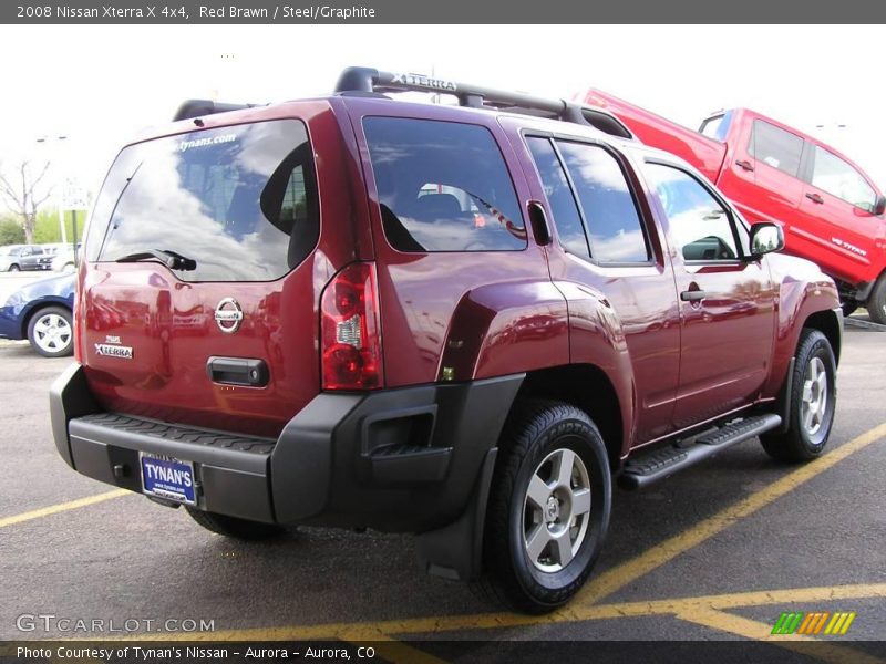 Red Brawn / Steel/Graphite 2008 Nissan Xterra X 4x4