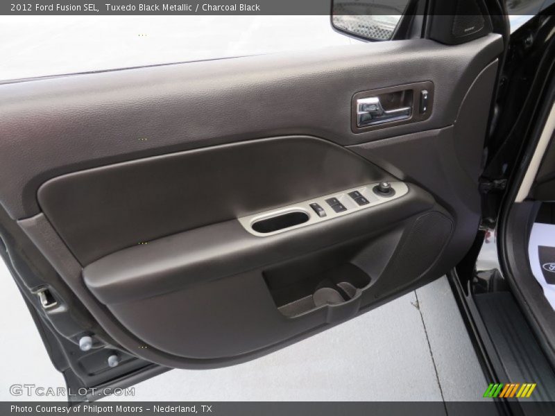 Tuxedo Black Metallic / Charcoal Black 2012 Ford Fusion SEL