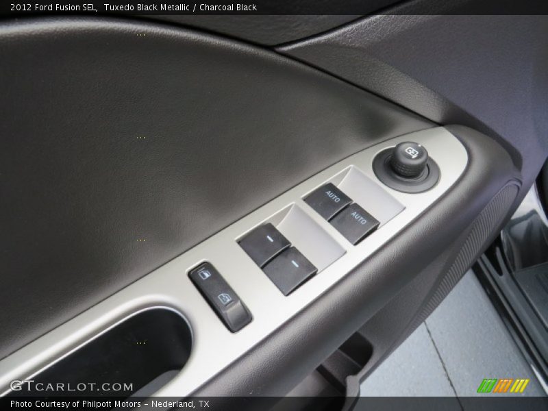 Tuxedo Black Metallic / Charcoal Black 2012 Ford Fusion SEL