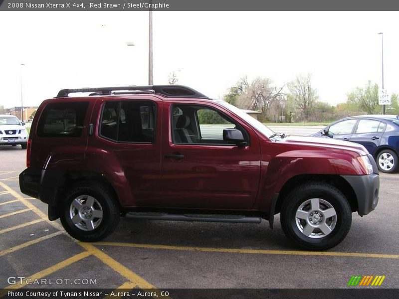 Red Brawn / Steel/Graphite 2008 Nissan Xterra X 4x4