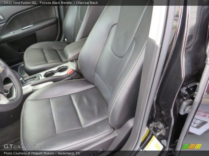 Tuxedo Black Metallic / Charcoal Black 2012 Ford Fusion SEL