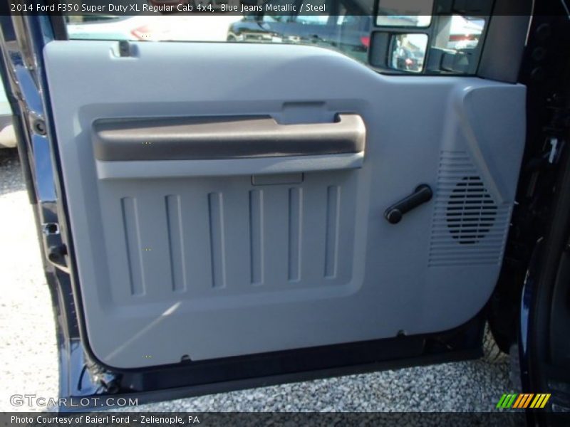 Blue Jeans Metallic / Steel 2014 Ford F350 Super Duty XL Regular Cab 4x4
