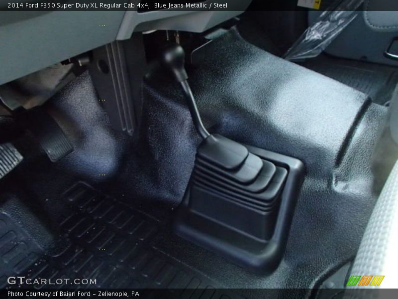 Blue Jeans Metallic / Steel 2014 Ford F350 Super Duty XL Regular Cab 4x4