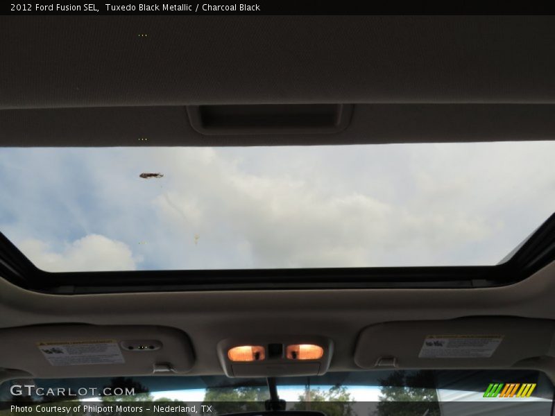 Tuxedo Black Metallic / Charcoal Black 2012 Ford Fusion SEL