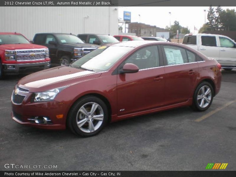 Autumn Red Metallic / Jet Black 2012 Chevrolet Cruze LT/RS