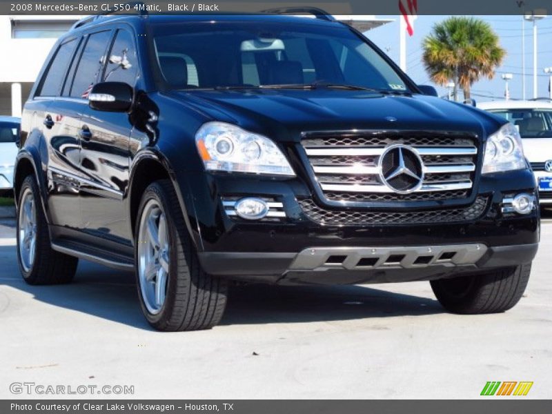 Black / Black 2008 Mercedes-Benz GL 550 4Matic