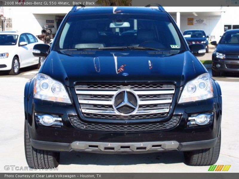 Black / Black 2008 Mercedes-Benz GL 550 4Matic
