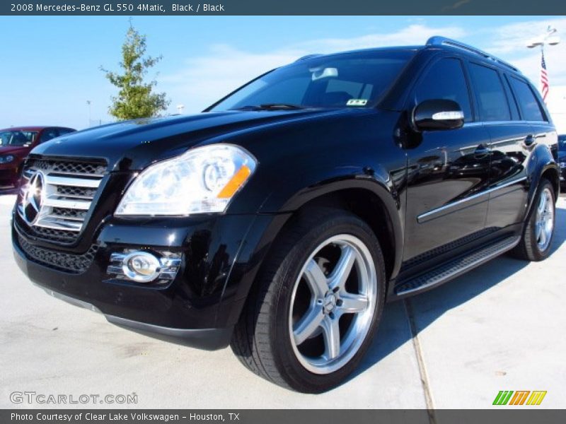 Black / Black 2008 Mercedes-Benz GL 550 4Matic