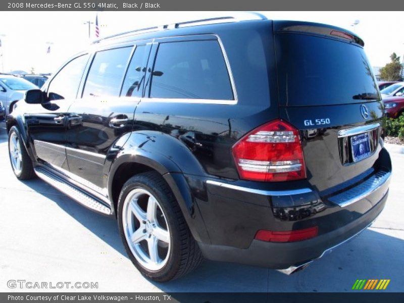 Black / Black 2008 Mercedes-Benz GL 550 4Matic