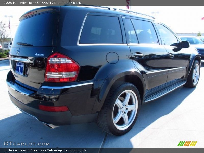 Black / Black 2008 Mercedes-Benz GL 550 4Matic
