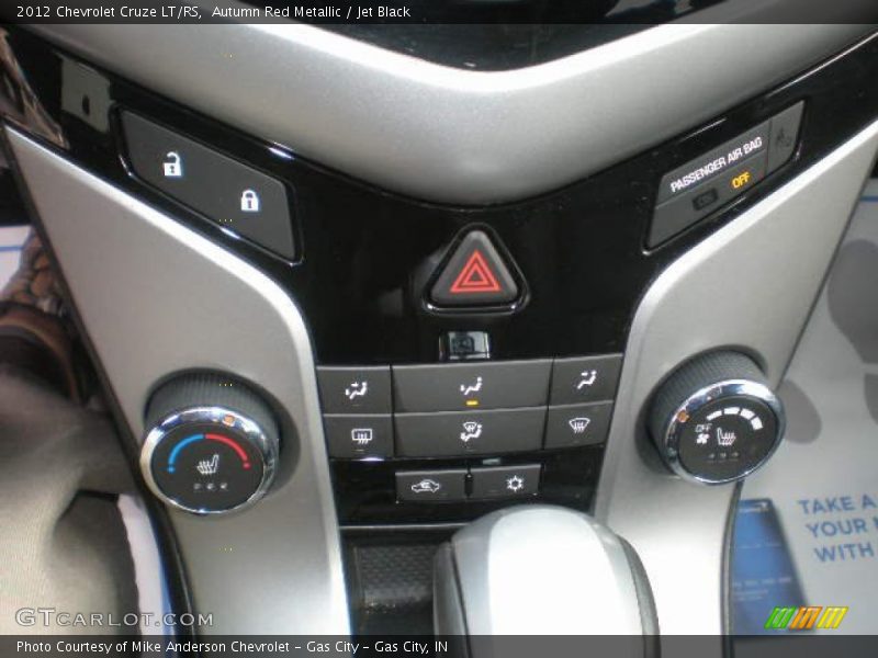 Autumn Red Metallic / Jet Black 2012 Chevrolet Cruze LT/RS