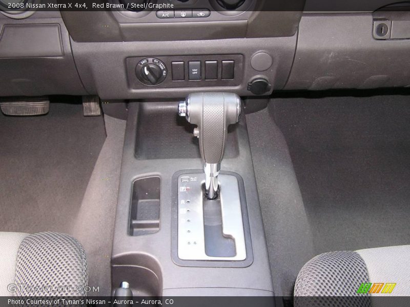 Red Brawn / Steel/Graphite 2008 Nissan Xterra X 4x4