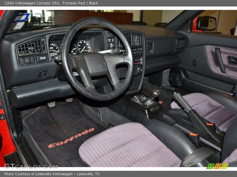 Black Interior - 1990 Corrado G60 