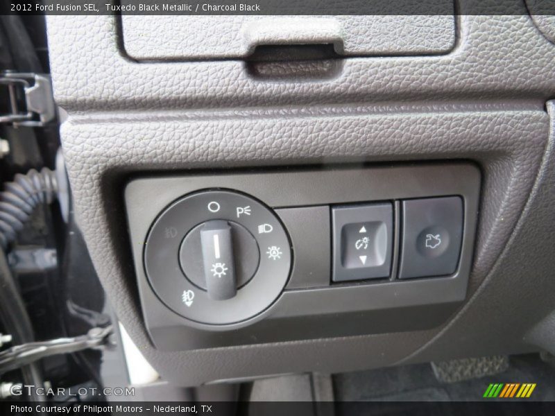 Tuxedo Black Metallic / Charcoal Black 2012 Ford Fusion SEL