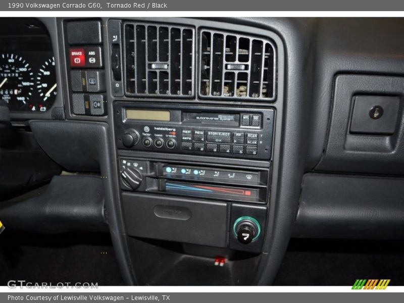 Controls of 1990 Corrado G60