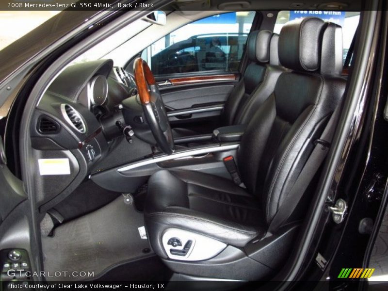 Black / Black 2008 Mercedes-Benz GL 550 4Matic