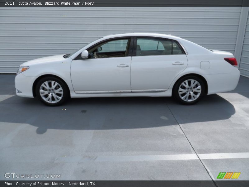 Blizzard White Pearl / Ivory 2011 Toyota Avalon