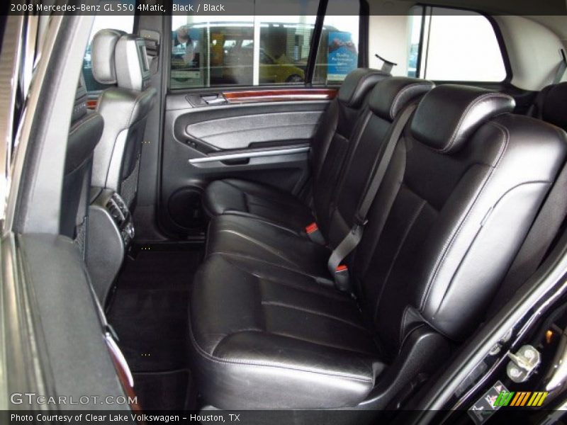 Black / Black 2008 Mercedes-Benz GL 550 4Matic
