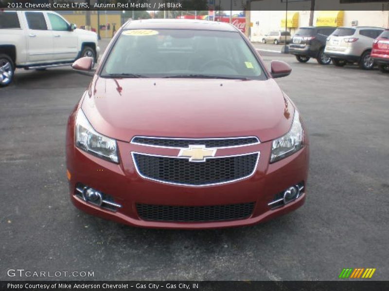 Autumn Red Metallic / Jet Black 2012 Chevrolet Cruze LT/RS