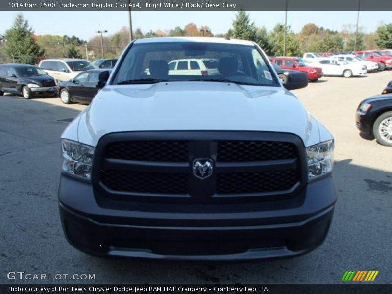 Bright White / Black/Diesel Gray 2014 Ram 1500 Tradesman Regular Cab 4x4