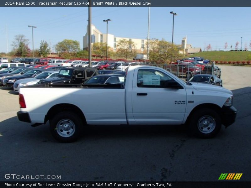 Bright White / Black/Diesel Gray 2014 Ram 1500 Tradesman Regular Cab 4x4