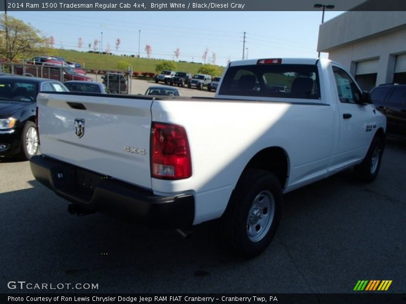 Bright White / Black/Diesel Gray 2014 Ram 1500 Tradesman Regular Cab 4x4