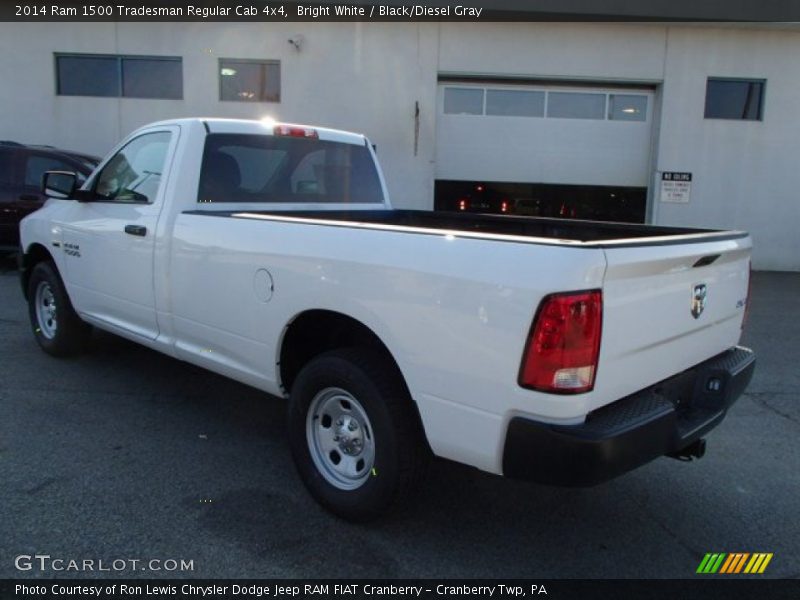 Bright White / Black/Diesel Gray 2014 Ram 1500 Tradesman Regular Cab 4x4