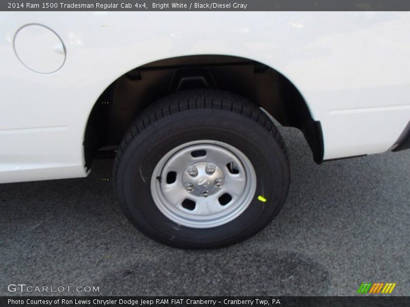 Bright White / Black/Diesel Gray 2014 Ram 1500 Tradesman Regular Cab 4x4