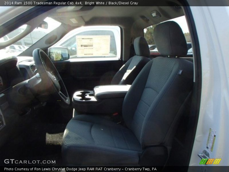 Bright White / Black/Diesel Gray 2014 Ram 1500 Tradesman Regular Cab 4x4