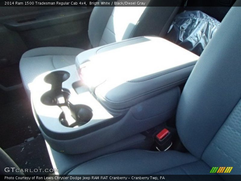 Bright White / Black/Diesel Gray 2014 Ram 1500 Tradesman Regular Cab 4x4